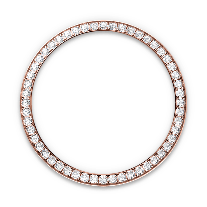 rolex Datejust em Rolesor Everose – combinação de aço Oystersteel e ouro Everose, m126281rbr-0016 - Danglar