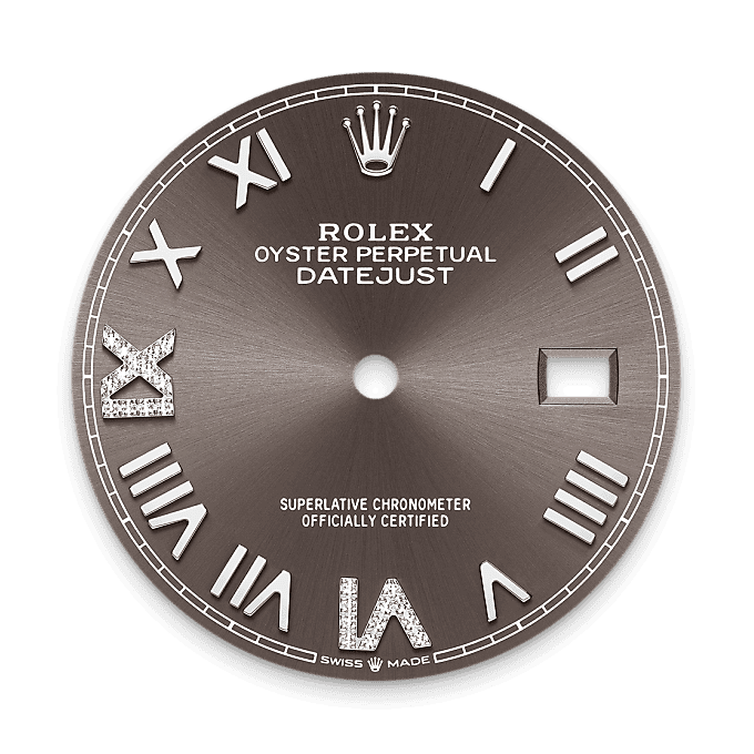 rolex Datejust em Rolesor branco – combinação de aço Oystersteel e ouro branco, m126234-0071 - Danglar