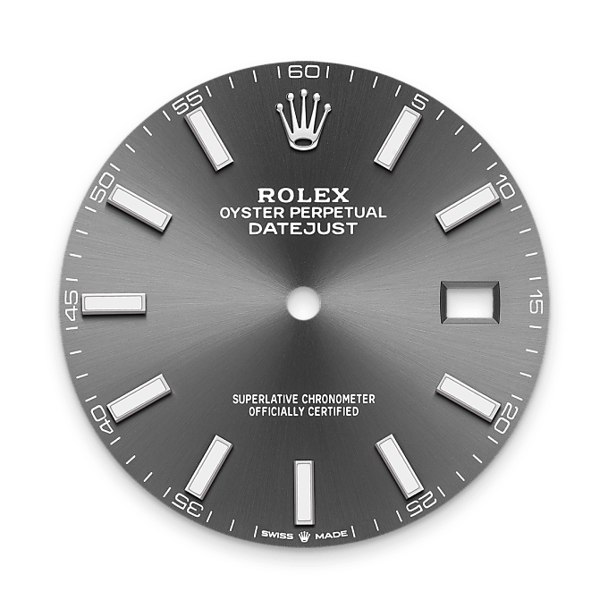 rolex Datejust em Rolesor branco – combinação de aço Oystersteel e ouro branco, m126334-0014 - Danglar