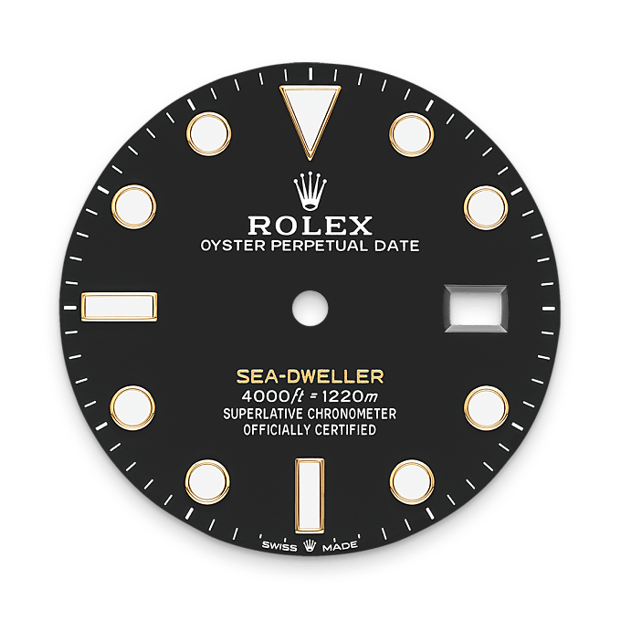 rolex Sea-Dweller em Rolesor amarelo – combinação de aço Oystersteel e ouro amarelo, m126603-0001 - Danglar