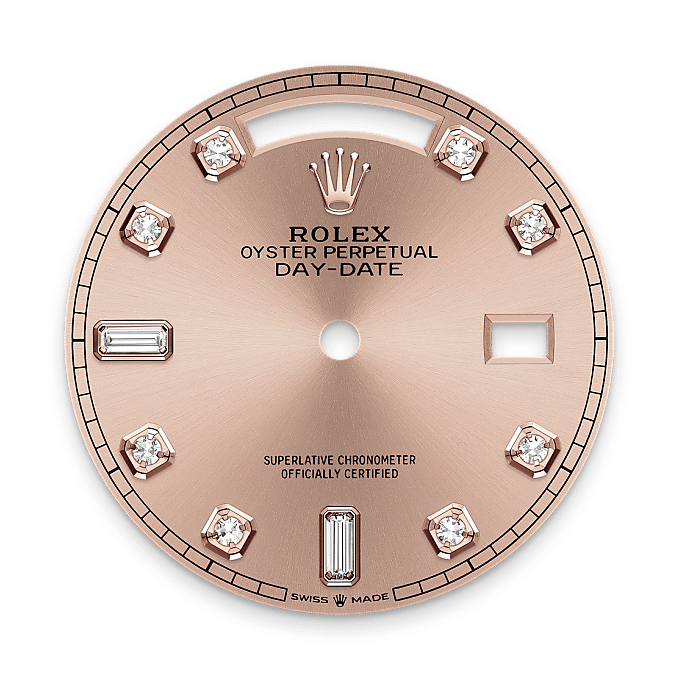 rolex Day-Date em Ouro Everose 18 quilates, m128235-0009 - Danglar