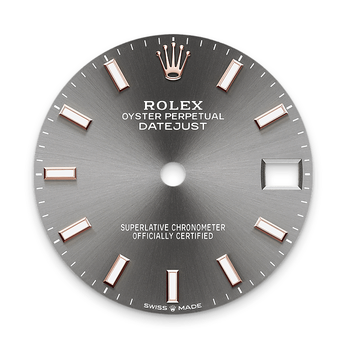 rolex Datejust em Rolesor Everose – combinação de aço Oystersteel e ouro Everose, m278241-0018 - Danglar