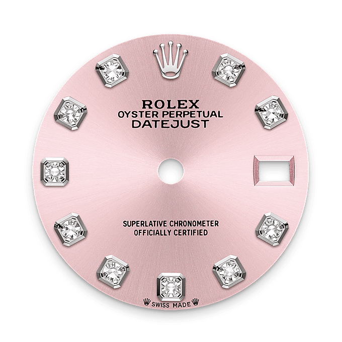 rolex Lady-Datejust em Rolesor branco – combinação de aço Oystersteel e ouro branco, m279384rbr-0004 - Danglar