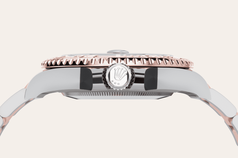 rolex Yacht-Master em Rolesor Everose – combinação de aço Oystersteel e ouro Everose, m126621-0002 - Danglar