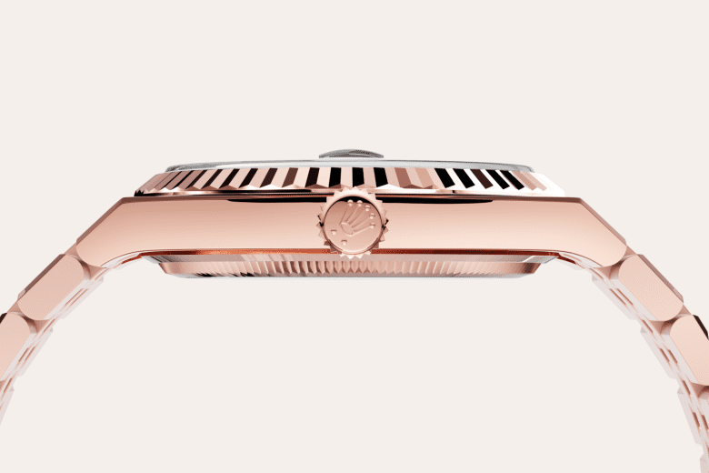 rolex Land-Dweller em Ouro Everose 18 quilates, m127335-0001 - Danglar