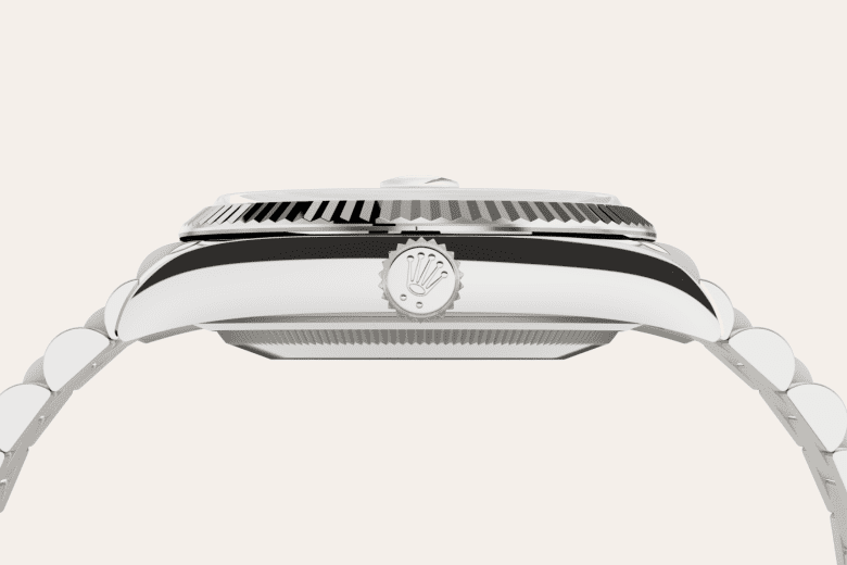 rolex Day-Date em ouro branco 18 quilates, m128239-0005 - Danglar