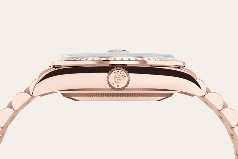 rolex Day-Date em Ouro Everose 18 quilates, m128395tbr-0032 - Danglar