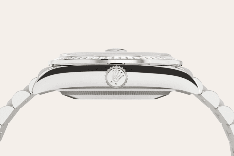 rolex Day-Date em ouro branco 18 quilates, m128399tbr-0029 - Danglar