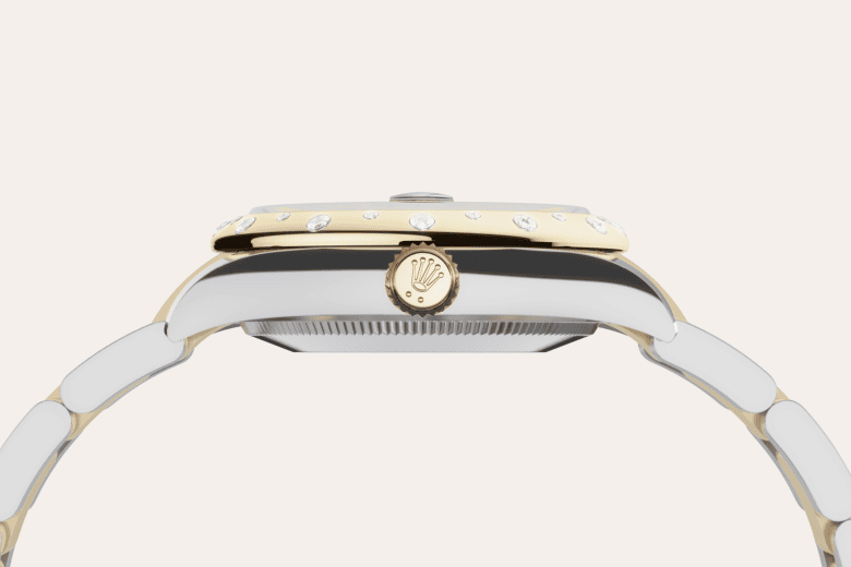rolex Datejust em Rolesor amarelo – combinação de aço Oystersteel e ouro amarelo, m278343rbr-0015 - Danglar