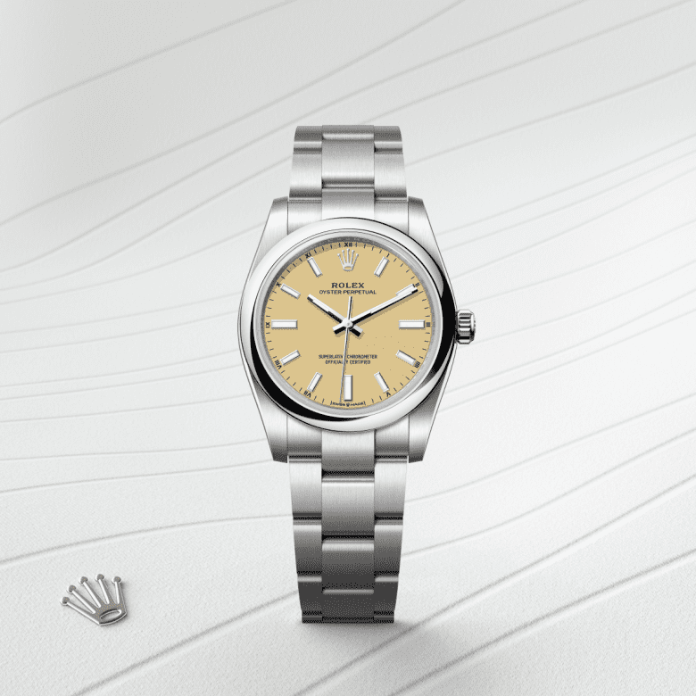 rolex Oyster Perpetual em Aço Oystersteel, m124200-0007 - Danglar
