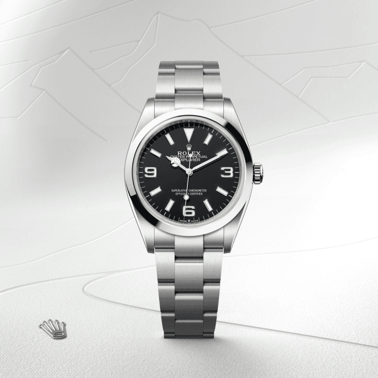 rolex Explorer em Aço Oystersteel, m124270-0001 - Danglar