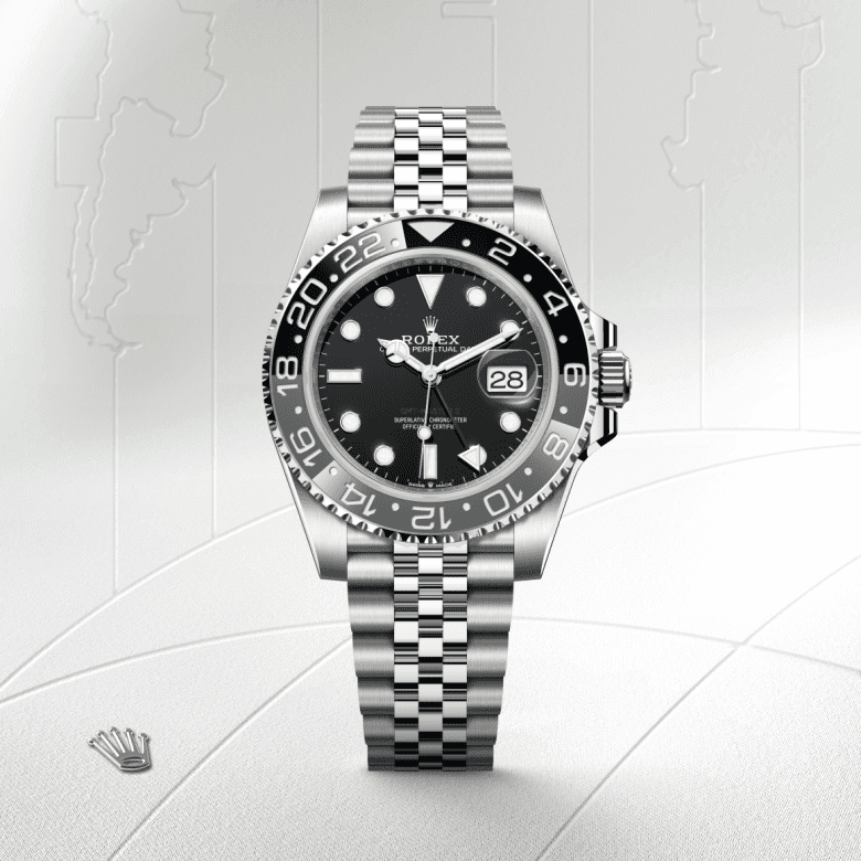 rolex GMT-Master II em Aço Oystersteel, m126710grnr-0003 - Danglar