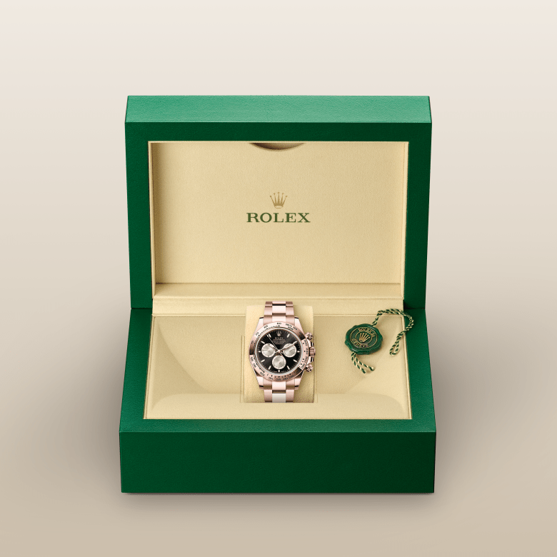 rolex Cosmograph Daytona em Ouro Everose 18 quilates, m126505-0001 - Danglar
