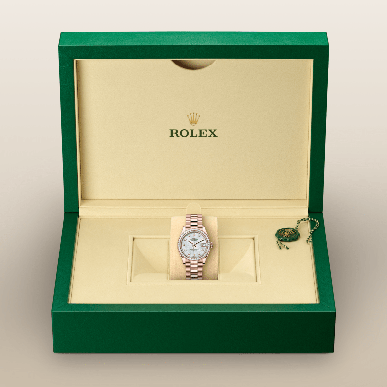 rolex Datejust em Ouro Everose 18 quilates, m278285rbr-0005 - Danglar