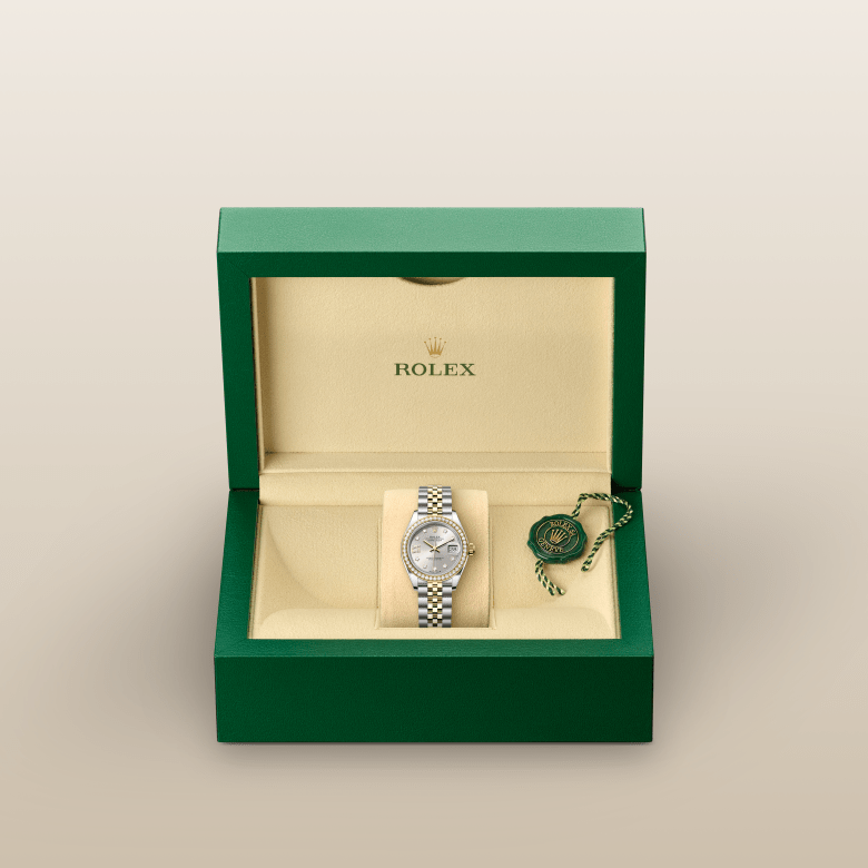rolex Lady-Datejust em Rolesor amarelo – combinação de aço Oystersteel e ouro amarelo, m279383rbr-0003 - Danglar