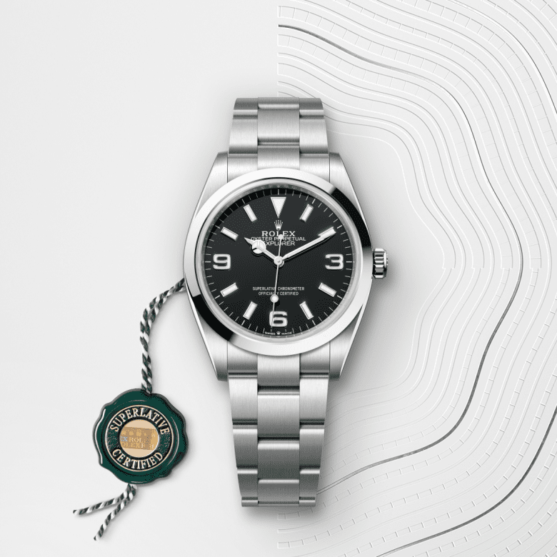 rolex Explorer em Aço Oystersteel, m124270-0001 - Danglar