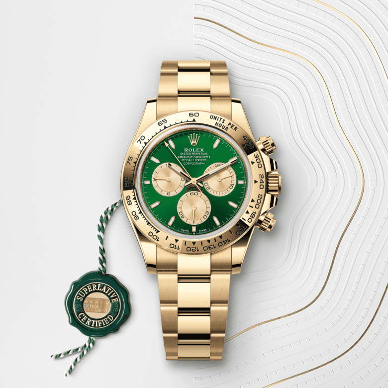 rolex Cosmograph Daytona em Ouro amarelo 18 quilates, m126508-0008 - Danglar