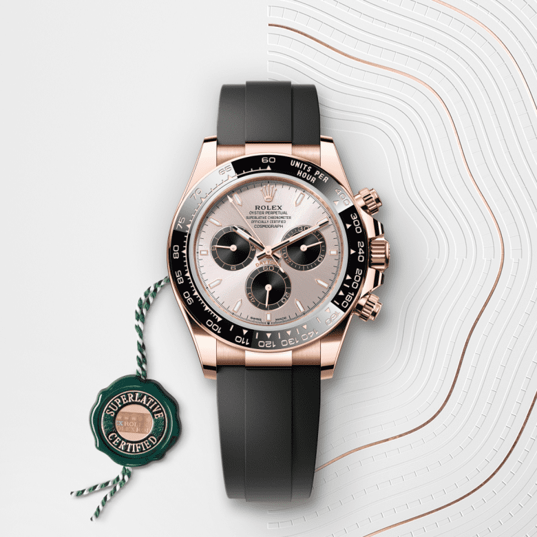 rolex Cosmograph Daytona em Ouro Everose 18 quilates, m126515ln-0006 - Danglar
