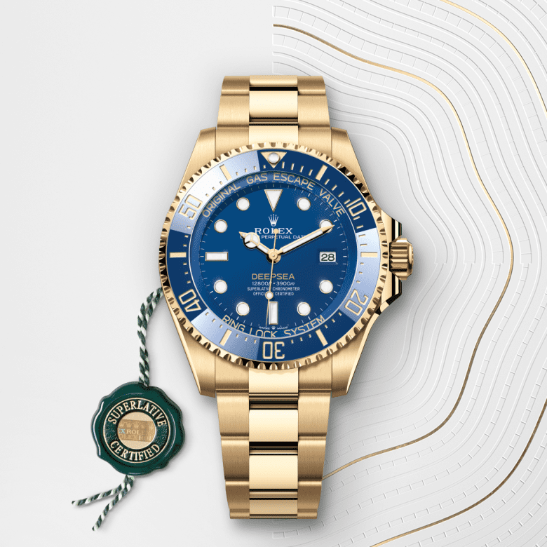 rolex Deepsea em Ouro amarelo 18 quilates, m136668lb-0001 - Danglar