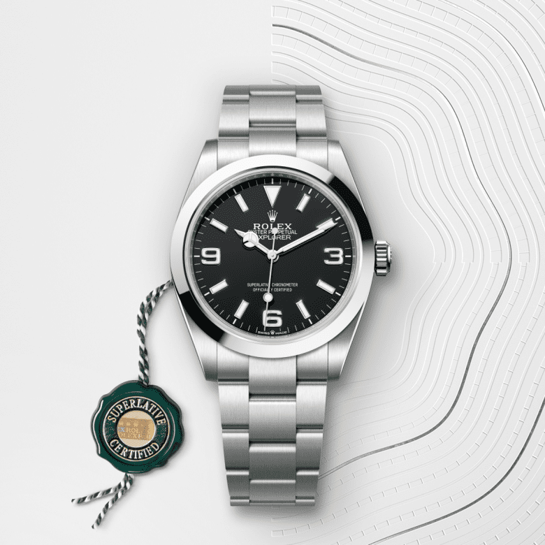 rolex Explorer em Aço Oystersteel, m224270-0001 - Danglar
