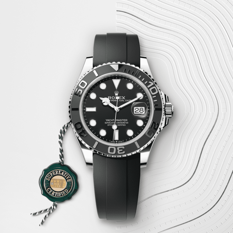 rolex Yacht-Master em ouro branco 18 quilates, m226659-0002 - Danglar