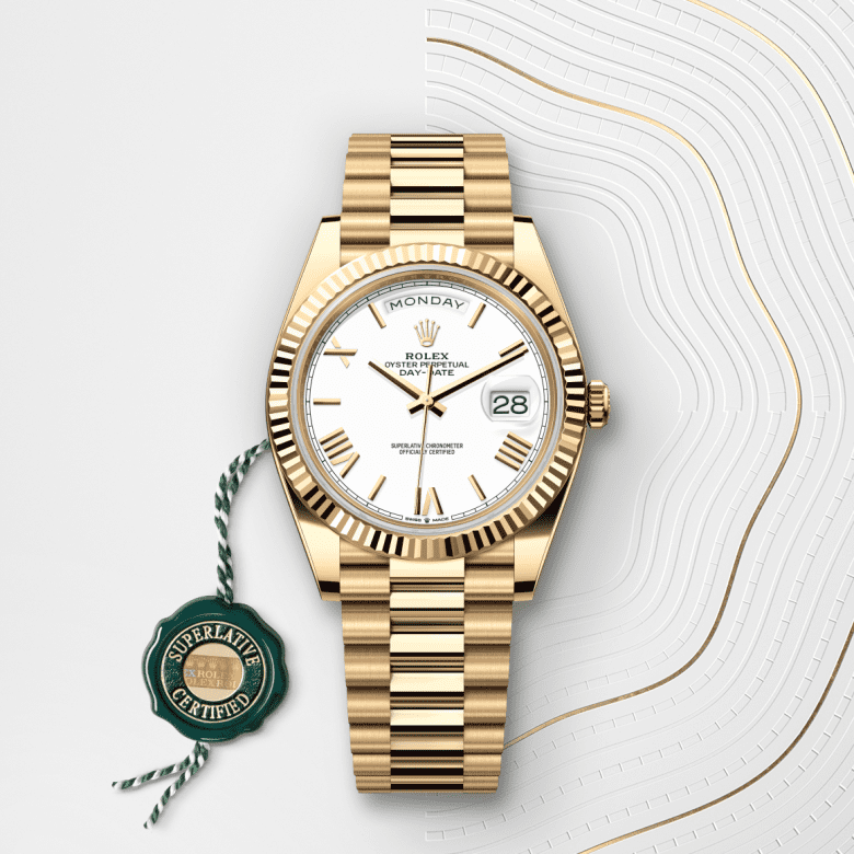 rolex Day-Date em Ouro amarelo 18 quilates, m228238-0042 - Danglar