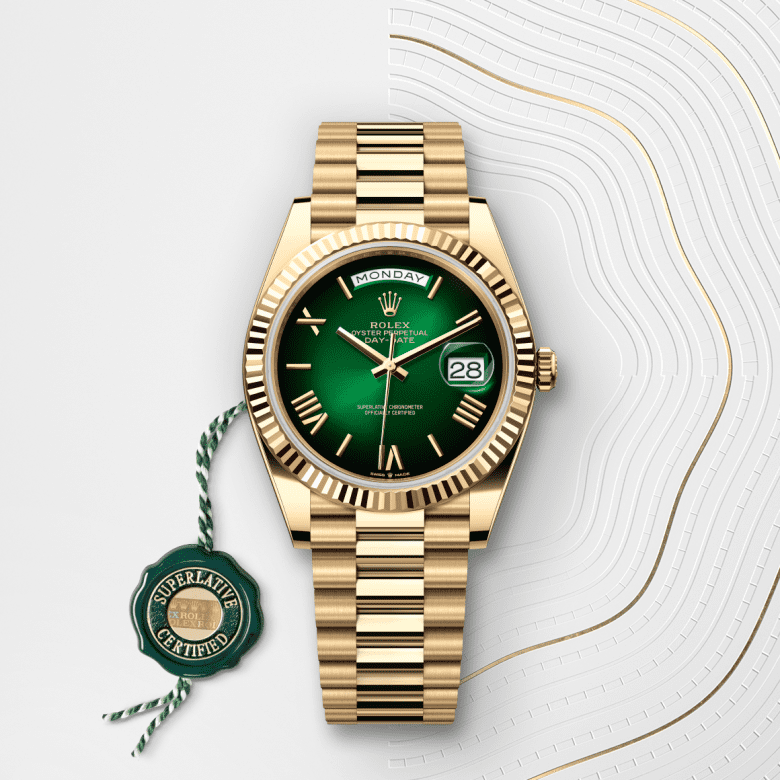 rolex Day-Date em Ouro amarelo 18 quilates, m228238-0069 - Danglar