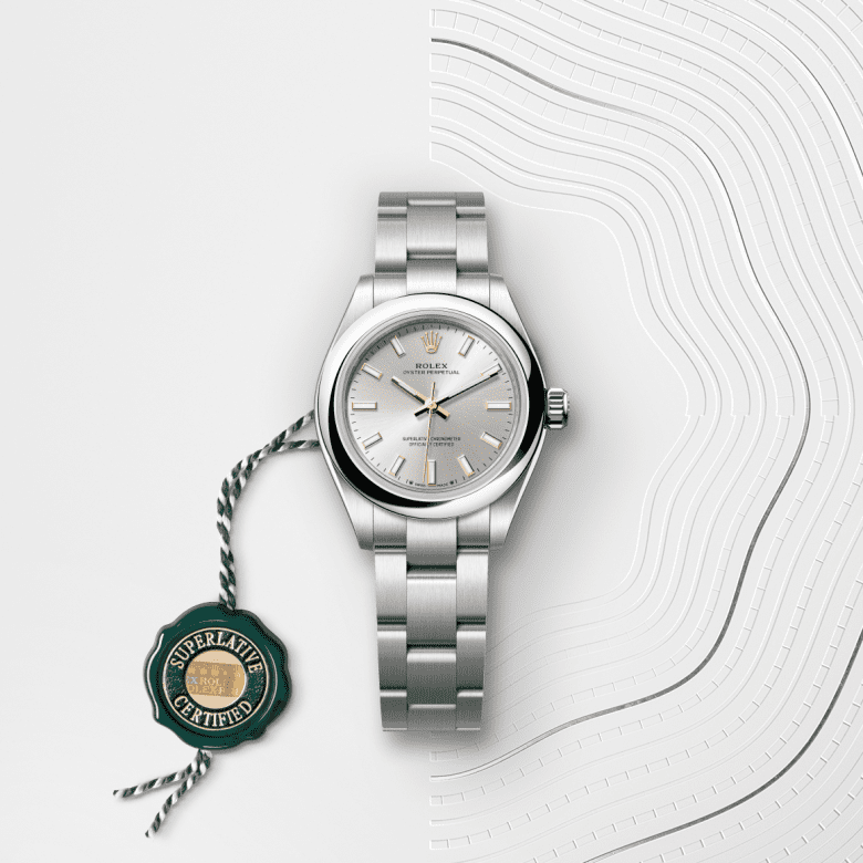 rolex Oyster Perpetual em Aço Oystersteel, m276200-0001 - Danglar