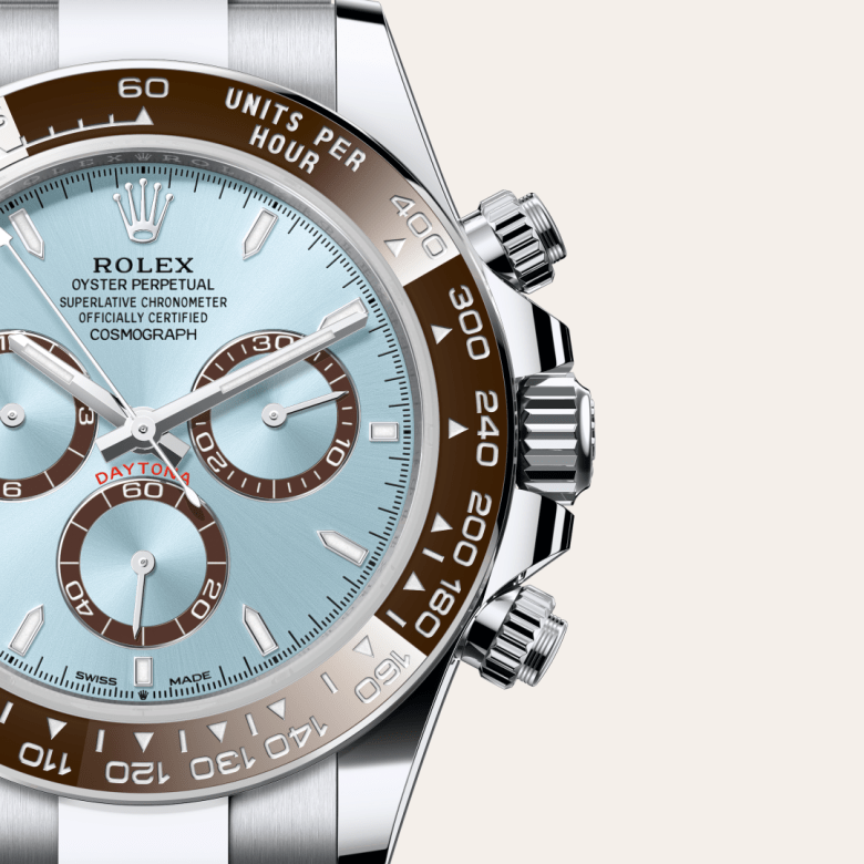 rolex Cosmograph Daytona em Platina, m126506-0001 - Danglar
