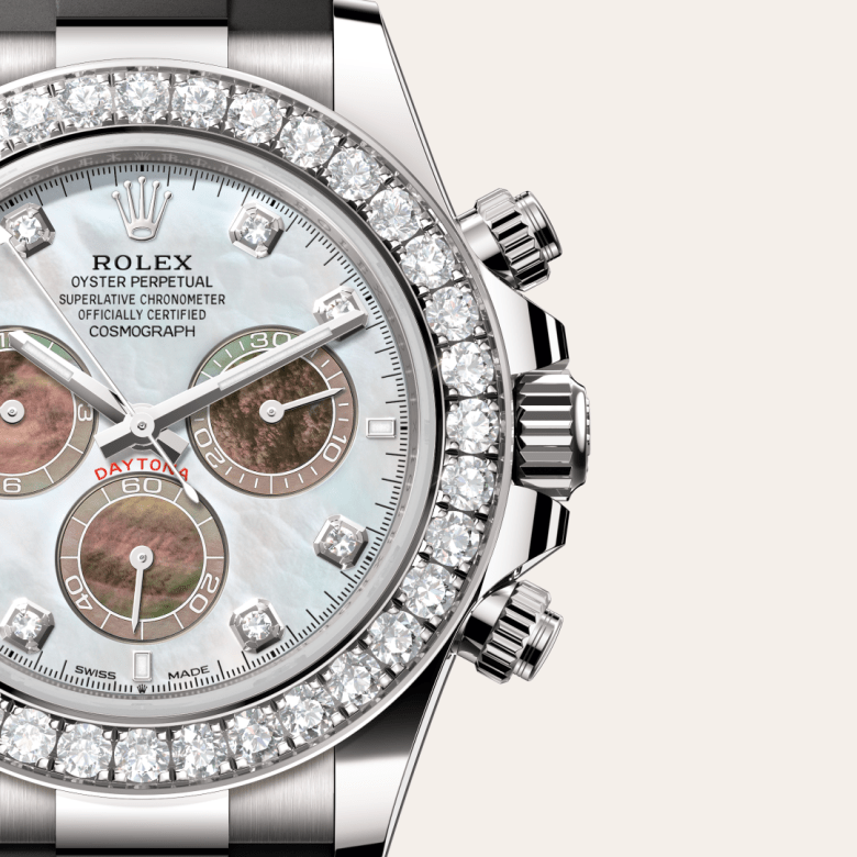 rolex Cosmograph Daytona em ouro branco 18 quilates, m126589rbr-0001 - Danglar