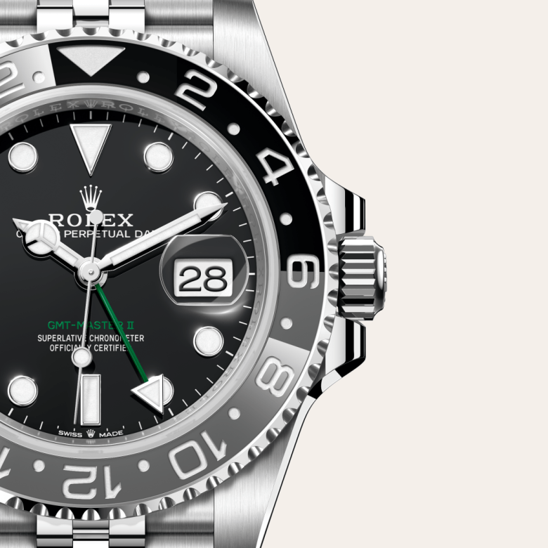 rolex GMT-Master II em Aço Oystersteel, m126710grnr-0003 - Danglar