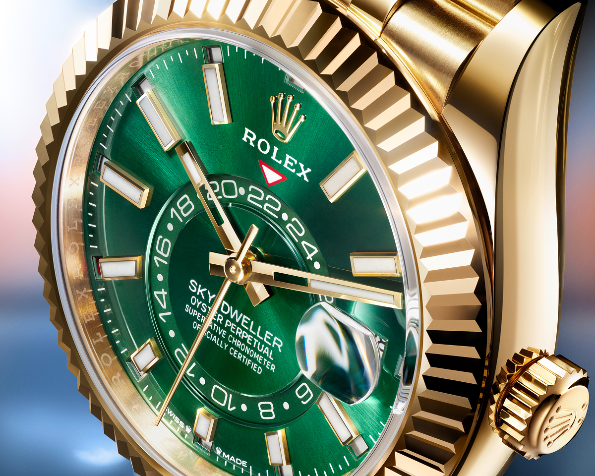 Mostradores Rolex exclusivos de 2025 – Daytona, GMT‑Master II, Sky‑Dweller na Danglar